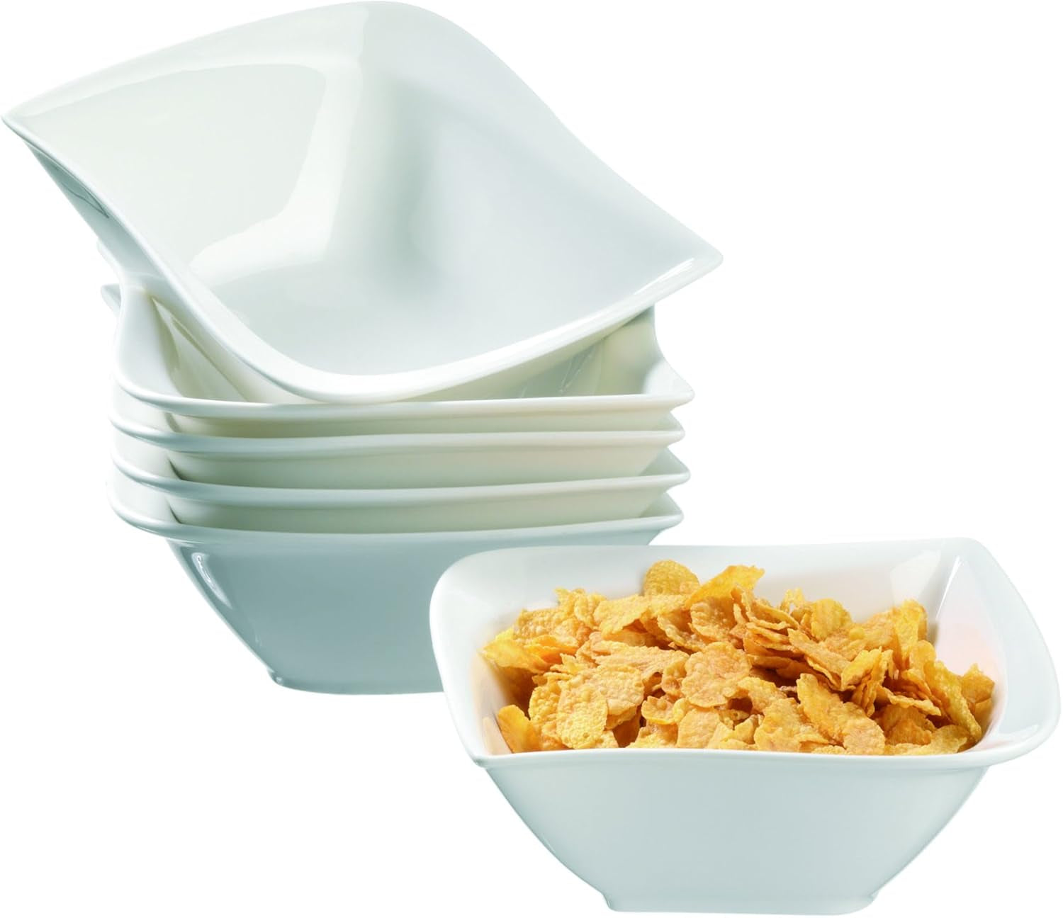 Mäser Seria La Musica, Serviciu combinat, Porțelan Seturi vesela masa Naty Shop Set de 6 boluri pentru cereale