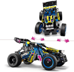 LEGO Technic Offroad Racing Buggy Autós Játék gyerekeknek Buggy Versenyautó Építőkészlet Ajándék fiúknak és lányoknak 8 éves Rally Car Model 42164 Építőkészletek Besuche den LEGO-Store