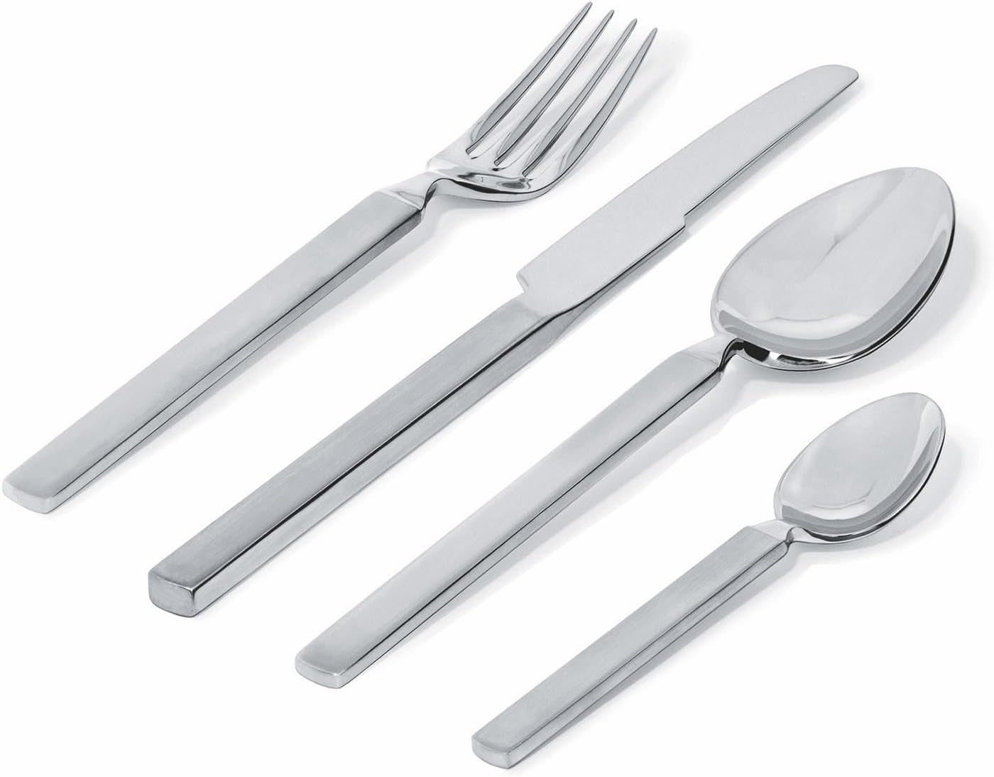 Alessi 4180S24 Set tacâmuri uscate 24 piese din oțel inoxidabil Bucatarie Naty Shop