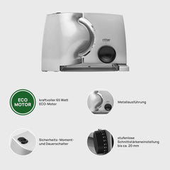 Ritter Compact 1, feliator universal (pâine si mezel) Rasnite si Feliatoare Naty Shop