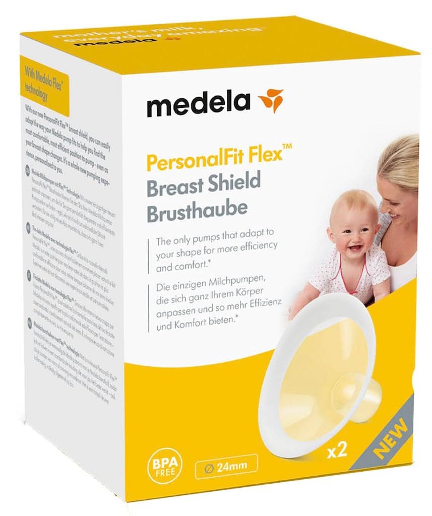 Medela Personalfit Flex mellvédők - Több tej és több kényelem Kiegészítők Étel és Szoptatás Bebe Naty Shop 24 Mm