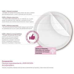 Suavinex 3182126 - 60 db-os szoptatási tamponcsomag élelmiszer és szoptatás Bebe Naty Shop