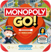 Társasjáték Monopoly GO! - Német változat, játék a népszerű online verzión alapul, gyors stratégiai játék az egész családnak, szórakozás 2-4 játékos számára
