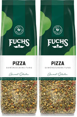 Fuchs Gewürze - Pizza Gewürzzubereitung újrahasznosítható Nachfüllbeutelben, Gewürzmischung mit Italianen Kräutern, ideális Bruschetta - 30 g