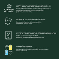 Jacobs Kaffeekapseln Espresso Ristretto, Intensität 12/12, 10 x 20 Getränke, Nespresso* kompatible Kaffee Kapseln, 200 Kapseln