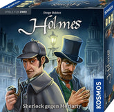 KOSMOS 692766 Holmes - Sherlock vs. Moriarty, Két játékos játék, Sherlock Holmes játék, Társasjáték pontosan 2 játékos számára 10 éves kortól, Stratégiai játék
