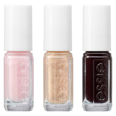 Kit Essie Mini Trio XMAS, nr. 13 Mademoiselle + nr. 49 Wicky + nr. 570 Mani Thanks, 3 x 15 ml