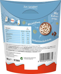 Kinder Balls Milk & Crispy Bits Sensations 90g – Tejcsokoládé golyók tejjel töltelékkel és kakaó chipsekkel – Húsvéti csokoládé, húsvéti édességek – Húsvéti ajándék és szuvenír
