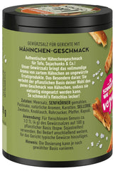 Ostmann Gewürze - Csináljunk úgy, mint a csirke | Hähnchen-Geschmack für ungewürzte Fleischersatzprodukte | Gewürzsalz für Tofu und Sojachunks | 90 g Metalldose recyclebarban