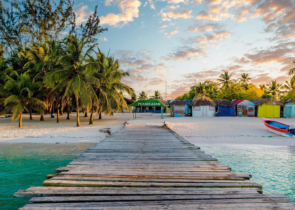 Ravensburger Puzzle Beautiful Islands 16912 - Insula Caraibe - puzzle jigsaw de 1000 de piese pentru adulți și copii de peste 14 ani Puzzle Naty Shop Insulă