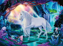 Puzzle pentru copii Ravensburger - 12000870 Unicorn de cristal - puzzle fantezie XXL de 300 de piese pentru copii de peste 9 ani Puzzle Naty Shop