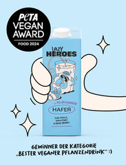 Lazy Heroes Hafer vegetáriánus zab ital gluténmentes D-vitaminnal