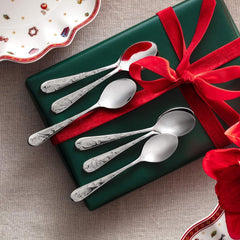 Villeroy & Boch - Toy'S Delight kávéskanál készlet 6 darabos Silver Platinum, mosogatógépben mosható Kitchen Naty Shop