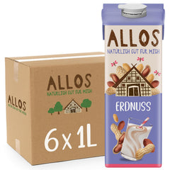 Allos Mandeldrink Cukormentes Mandel Natur Vegán Laktóz 1L