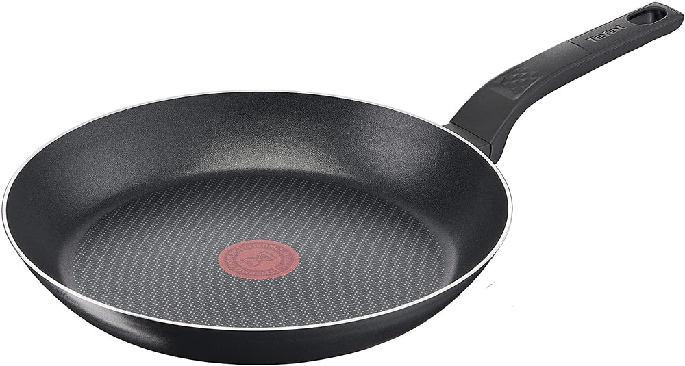 Tefal Easy Cook & Clean, strat antiaderent, indicator de temperatură, nerecomandata pentru inductie Oale si Tigai Naty Shop Tigaie pentru prăjit 28 Cm