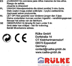 Rülke fajáték 23112 Dollhouse, fa színekben, piros Dollhouses Naty Shop