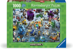 Ravensburger Puzzle 12000422 - Minecraft Mobs - 1000 db Minecraft Puzzle felnőtteknek és 14 év feletti gyerekeknek Puzzle Naty Shop