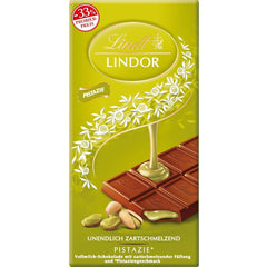 Lindt Schokolade LINDOR Pistazie, Promotion | 100 G | Feinste Vollmilch-Schokolade Mit Unendlich Zartschmelzender Füllung Mit Pistaziengeschmack | Schokoladentafel | Schokoladengeschenk, 2023 Version Naty Shop 100 G - Version 2023 Pistazie