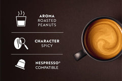 Café Royal Espresso Decaffeinato – Nespresso®-kompatible Kaffeekapseln, 100 % Arabica, Intensität 6/12, Rainforest Alliance, entkoffeiniert, 36 Kapseln