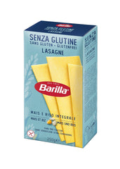 Barilla tészta gluténmentes lasagna, finom kukoricából és rizzsel, tökéletes cöliákiában vagy gluténérzékenységben szenvedőknek, 10 db-os (10 x 250 g) csomag