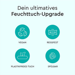 LILLYDOO WC nedves törlőkendők 720 db (12 x 60) 100% műanyag mentes, leöblíthető törlőkendő illatmentes