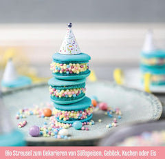 DECOCINO Organic Sprinkle Pearls - 60 gramm - Bio szőlőcukor permetek Sprinkles Naty Shop