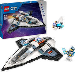 LEGO City Raumschiff, Weltraum-Spielzeug és Space Shuttle für Kinder zum Baen, Jungen und Mädchen ab 6 Jahren, Set mit Astronaut-Figur 60430
