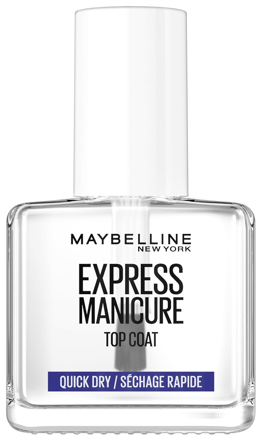 Maybelline New York körömlakk, Quick Dry Top Coat Express Manikűr, Átlátszó, 12 ml