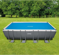 Intex Ultra Frame téglalap alakú matrachuzat 549 x 274 cm, 160 mikron vastagság, gyártási méretek: 538 x 253 cm, 28016, kék