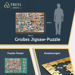 UFT Puzzle 13500 – Ezer mérföldes utazás – Ezer mérföldes utazás – naty Shop