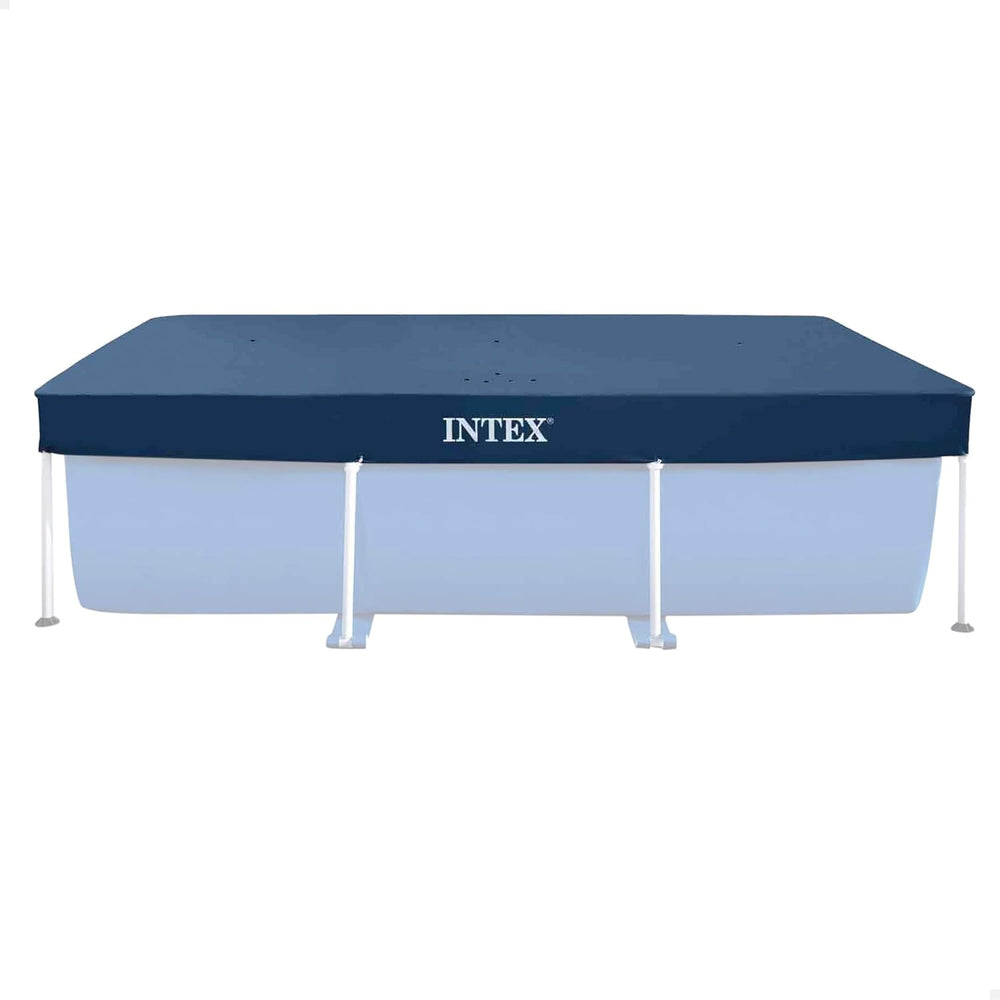 Intex 28038 - Ponyva téglalap alakú föld feletti medencékhez, PVC, kék, 300x200 cm