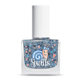 Snails 516202 Top Coat Confetti Blue Baby Körömlakk, Vízbázisú, Mosható, Biztonságos, Vegán