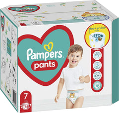 Pampers (klasszikus változat), nadrág fiú/lány 7 74 db Mother and Child Naty Shop