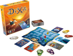 Asmodee, Dixit, német verzió, alapjáték, egy kép ezer szót ér, kreatív családi játék 3-8 játékos számára 8 év felett, Az év játéka 2010 30 perces játékidővel