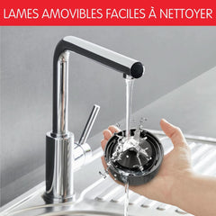 Turmixgép Pulseo LM17GD, 400 W, 4 penge, 700 ml, hordozható tartály 600 ml Kitchen Naty Shop