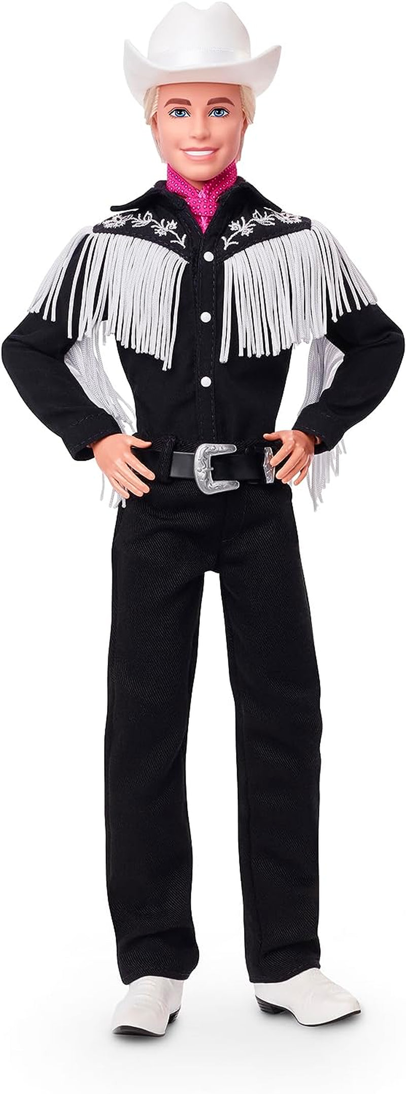 BARBIE the MOVIE Ken – Gyűjthető játékfilm-baba western ruhában, vintage ing, cowboy sapka, fehér csizma, 3 éves kortól, HRF30 Naty Shop Dolls alapértelmezett cím