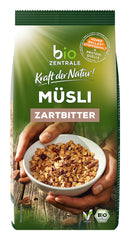 Biocentral müzli étcsokoládéval | 500g Organic Vegán | Ideális reggelihez és elvihető müzlihez | A müzliszeletek alternatívája