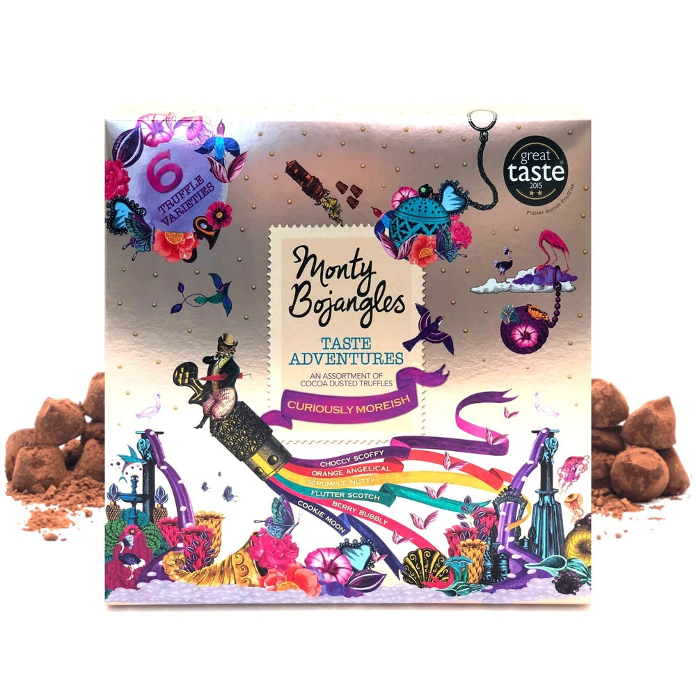 Monty Bojangles Taste Adventures Sortiment de ciocolată cu praf de cacao, 315 grame Bomboane de Ciocolata Naty Shop Default Title