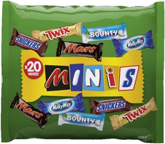 Packet Mix, Mars, Snickers, Bounty, Twix, Milky Way és mások Naty Shop Chocolate Candies
