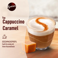 Senseo Pads Cappuccino Caramel, 5 x 8 Getränke, 40 Kaffeepads
