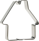 - Formă de biscuiți - Formă de căsuță - Formă de patiserie pentru biscuiți originali - Pentru zile de naștere sau multe alte ocazii - 7 cm - Decupare ușoară