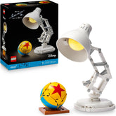 LEGO Ideas | Disney Pixar Set - Modellbau für Erwachsene - 3D Puzzle mit versteckten Filmreferenzen - DIY Schreibtisch Deko - Geschenkidee zum Vatertag für Sammler - 21357
