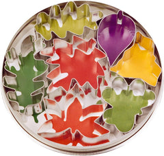 Städter 023338 Formă de biscuiți cu 7 frunze, tablă de oțel, 4,5 - 6,5 cm, argintiu