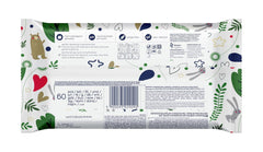 Kindii Natural Balance nedves törlőkendő babáknak – (1 x 60 db) Nedves törlőkendő babáknak és gyerekeknek – Protective, Aloe Vera, Finom illatú – 60 db.