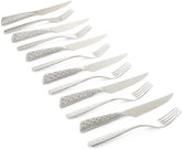 Weber Deluxe Steak készlet, 6 részes, Monobloc design rozsdamentes acél, extra éles, ergonomikus fogantyú Kitchen Naty Shop