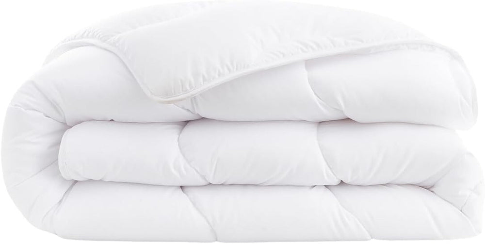 Abeil Couette Douceur Et Fraicheur Blanc Quilt Feran Ice puha és friss, fehér, 240 x 260 cm, poliészter, 240 x 260 Paplanok és paplanok Naty Shop 240X260