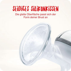 Set pompa de san manuala NUK, Pernă moale din silicon, 2 biberoane perfect combinate, 150 ml Accesorii Hrana si Alaptare Bebe Naty Shop