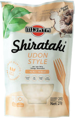 MIYATA Shirataki Konjac Liszt Udon 270g-os kiszerelés (200g-os víztömeg) 270g-os (1 csomag)
