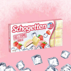Schogetten Freeze Me Strawberry Limited Edition – hideg csokoládé fagylalt intenzív eper ízzel
