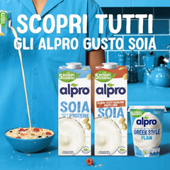Alpro szója ital natúr 12x1L - Laktózmentes, Gluténmentes